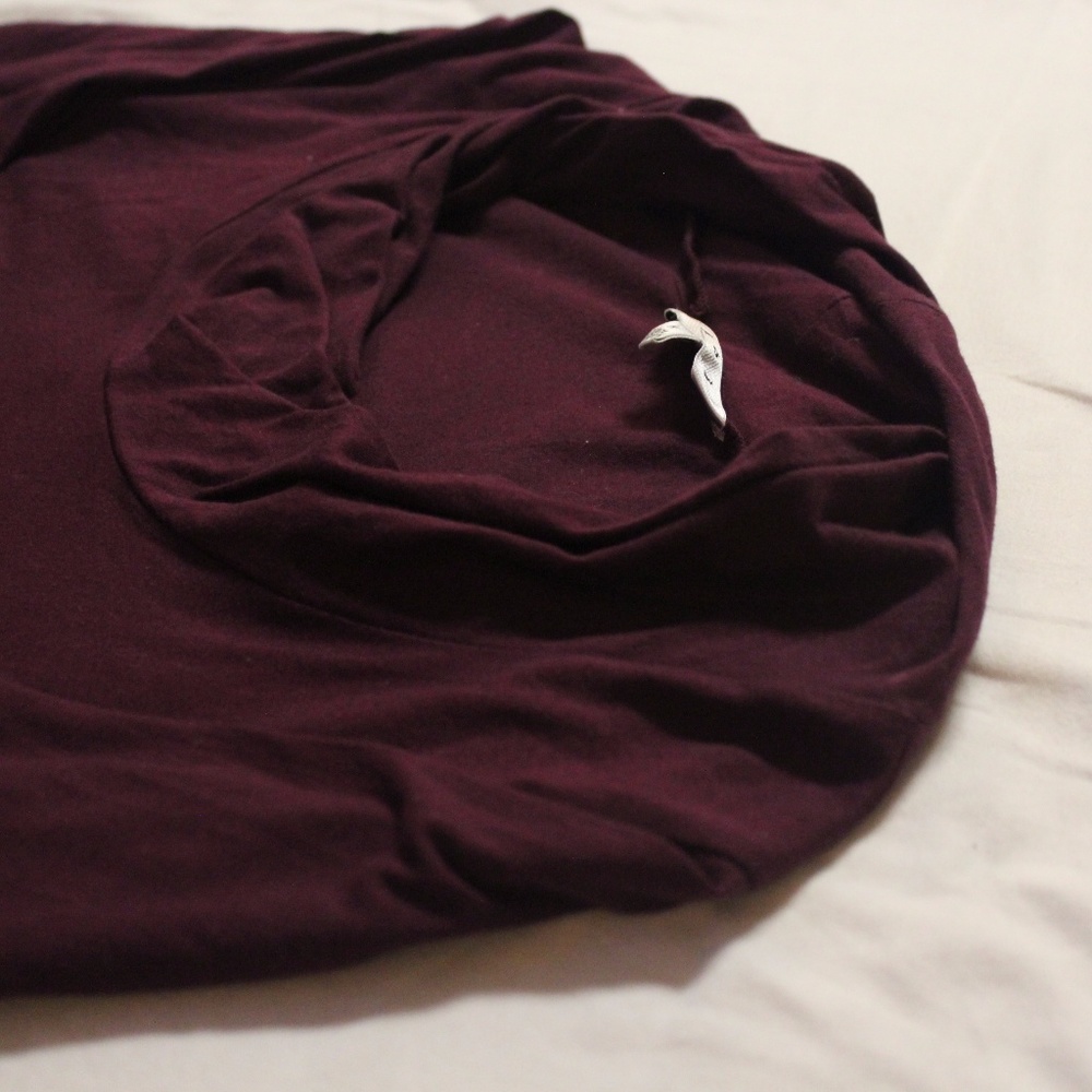 ❤️SALE❤️ Maroon CAbi Top